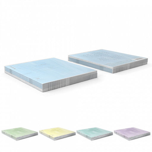 Цена за 200 шт. Тетрадь школьная ученическая ErichKrause Классика Visio зеленая, 18 листов, клетка (в плёнке по 10 шт.)  фото 20