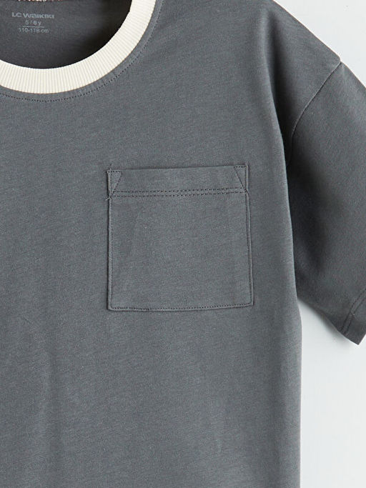 Bisiklet Yaka Basic Erkek ?ocuk Ti??rt