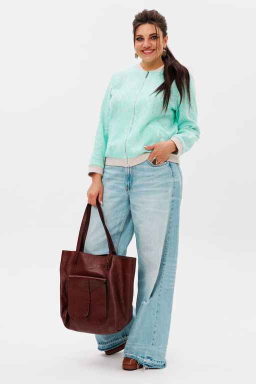 Бомбер ANELLI 1259 залив  фото 6