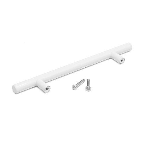 Ручка-рейлинг CAPPIO FRIDA, нержавеющая сталь, d=12 мм, м/о 128 мм, цвет белый