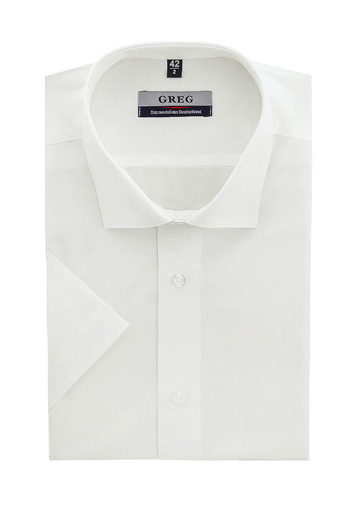 Сорочка мужская короткий рукав GREG 503/109/1254/Z  фото 4