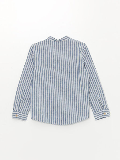 Hakim Yaka ?izgili Erkek ?ocuk G?mlek