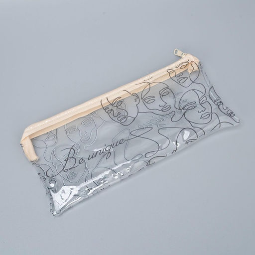 Пенал школьный, плоский, ПВХ, 20.5×9.5 см, Be unique