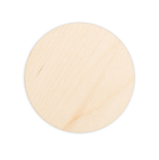 Заготовка для декорирования Mr. Carving БА-18 Подставка под горячее фанера d 9 см х 0.3 см 4 шт Круглые