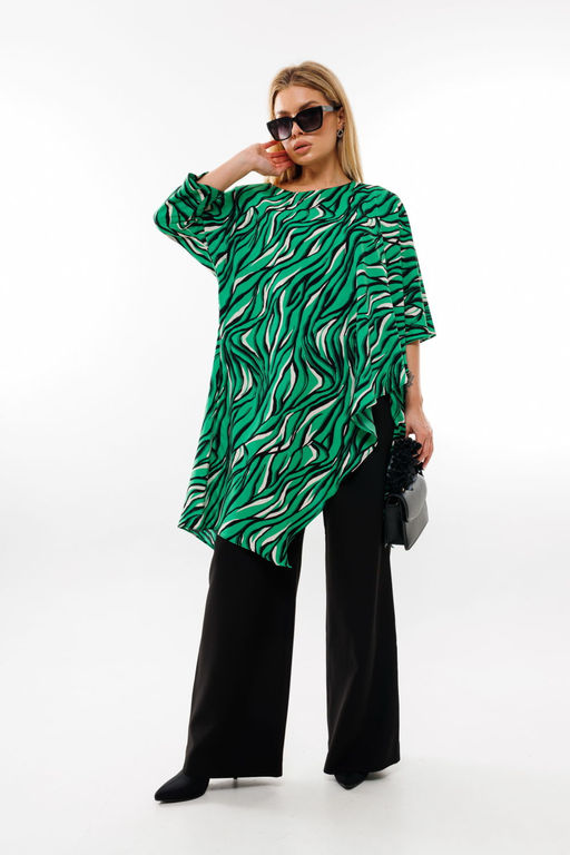 Костюм AmberA 2016А изумруд/черный  фото 5