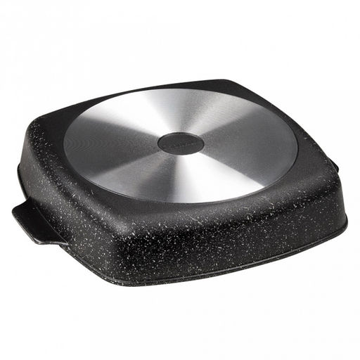 Противень с антипригарным покрытием 32х32х7см "Гранит", s0,4см, литые ручки (Россия)