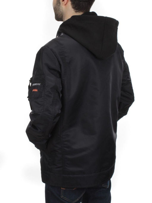 8798 DK. BLUE Куртка мужская демисезонная (100 гр. синтепон) - Fashion фото 4