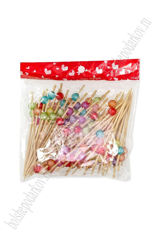 Шпажки бамбуковые 9 см (100 шт) SF-7819, №11 - Больше подарков фото 2