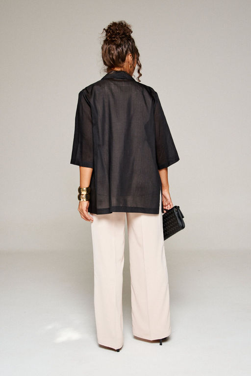 Костюм Beautiful Free 6359 бежевый+чёрный