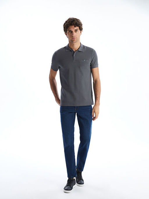 Polo Yaka K?sa Kollu Erkek Ti??rt