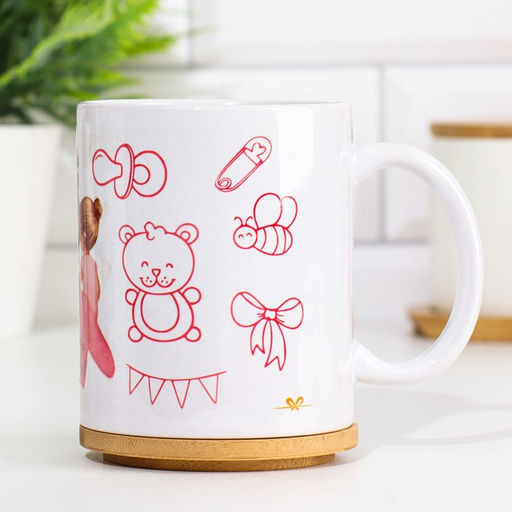 Кружка сублимация Супер мама девочки, с нанесением - Дарим красиво фото 3