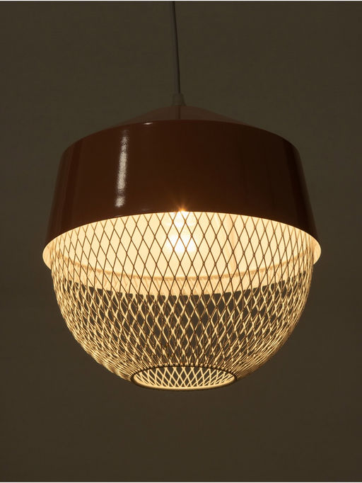 Светильник потолочный BayerLux Lea, 1×40 Вт, Е27, розовый, 26×26×32 см