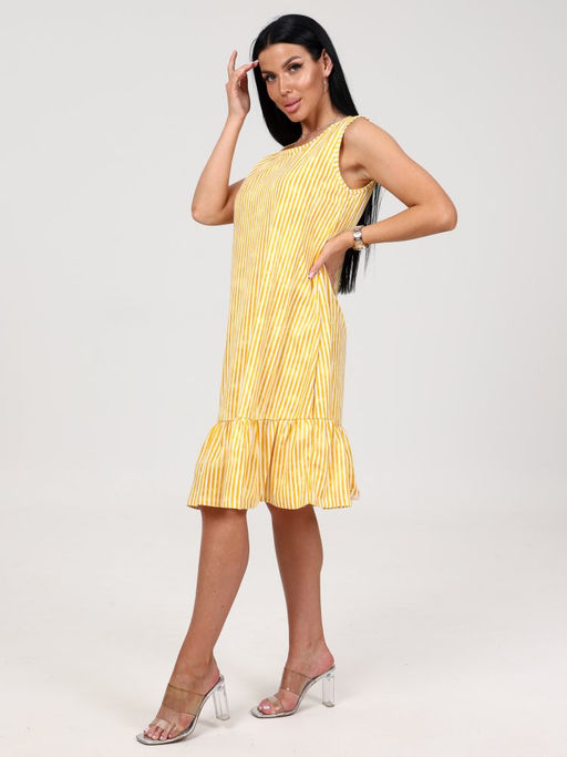 626 САРАФАН (Желтый/полоса) - А-дина фото 4