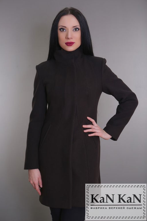 Пальто 890-900 (шоколад)