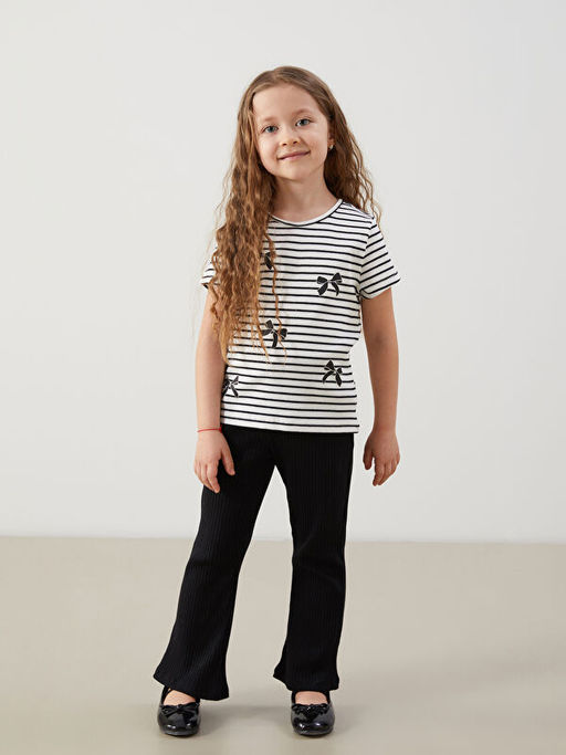 Beli Lastikli ?spanyol Pa?a K?z ?ocuk Tayt