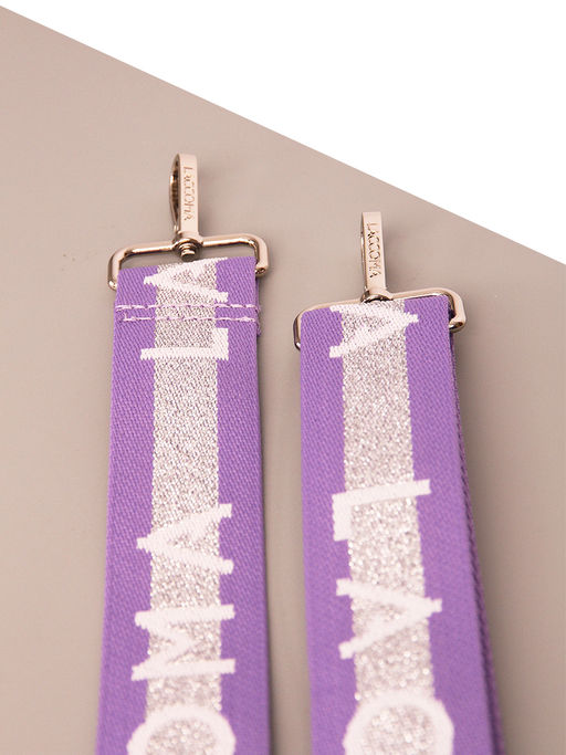 LACCOMA ремень 1000-3,8-фиолетовый полиэстр фото 2