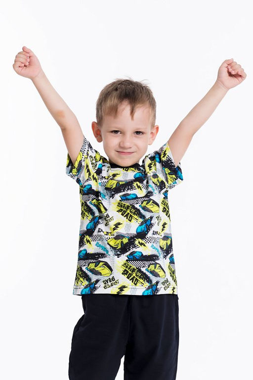 Футболка М222063д Салатовый - Елена фото 5