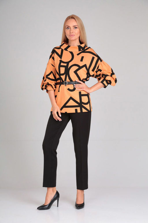 Костюм Gamma & Gracia 608 черный оранжевый  фото 3