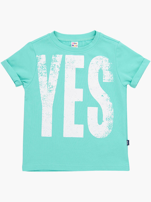 Футболка с принтом UD 0730 бир-зел/бел - Mini maxi фото 2