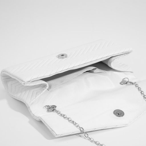 Сумка-клатч на клапане, цвет белый - Simaland фото 6