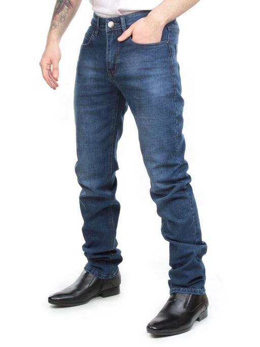 PY21-69 DARK BLUE Джинсы мужские HONG TU - Фабричный китай фото 3