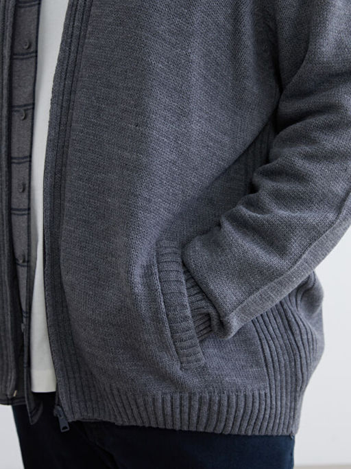 Standart Kal?p Dik Yaka Erkek Triko H?rka