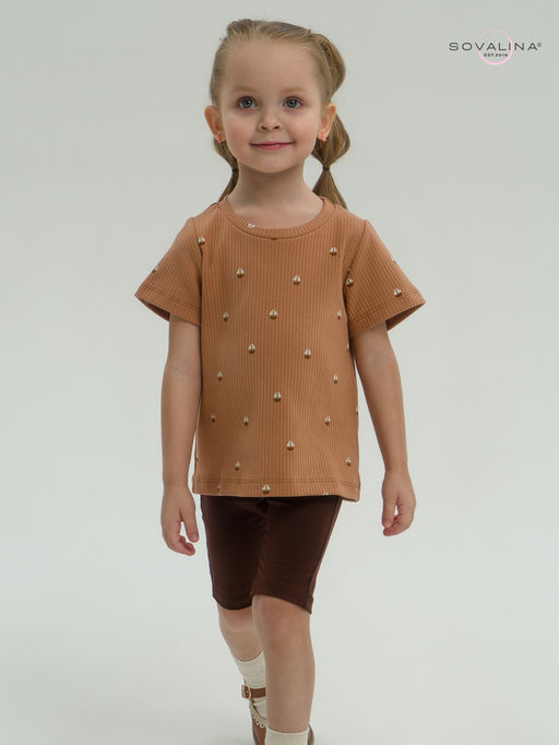 Костюм Актив белые кораблики-какао - Sovalina фото 22