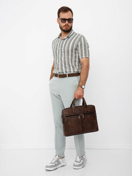 Портфель 6677-3 coffee Jeep