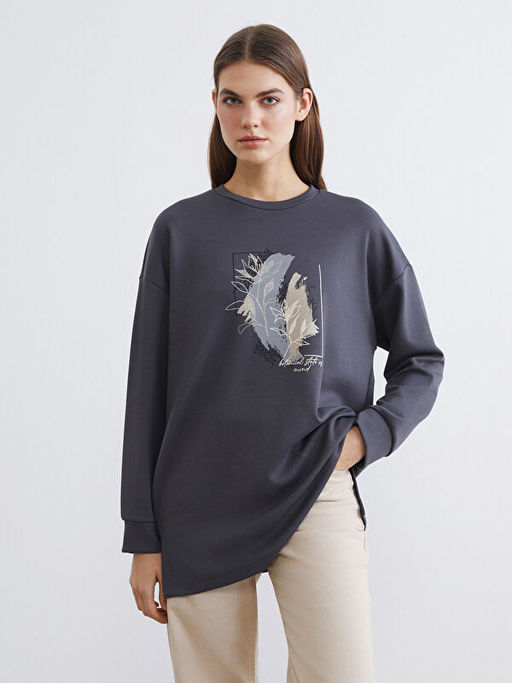 Soft Touch Oversize Kad?n Ti??rt