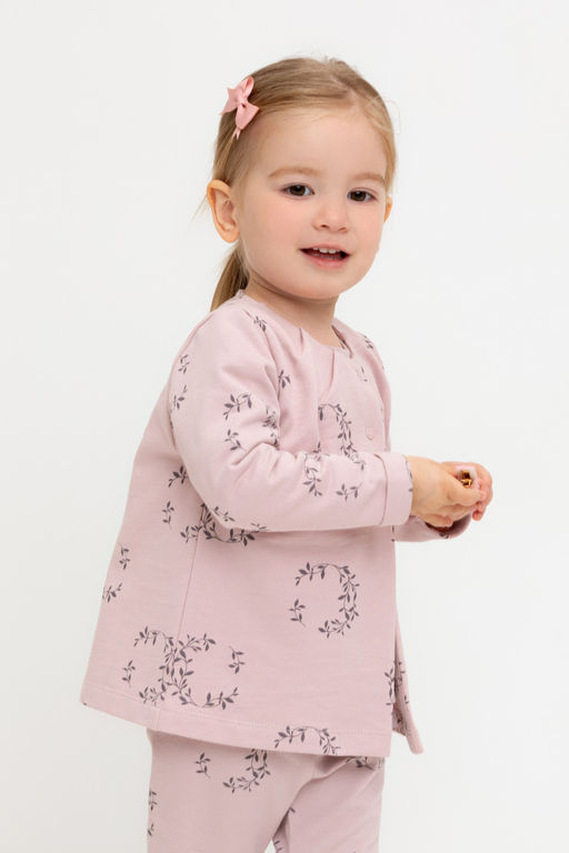 Crockid _ КР 302641/розово-сиреневый,веточки к523 жакет для дев