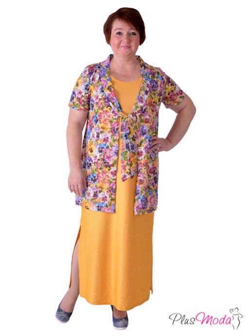 Туника Модель №429 размеры 44-80 - Plusmoda фото 4