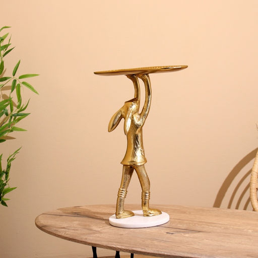 Блюдо Зайка, 24?38?48 см, алюминий