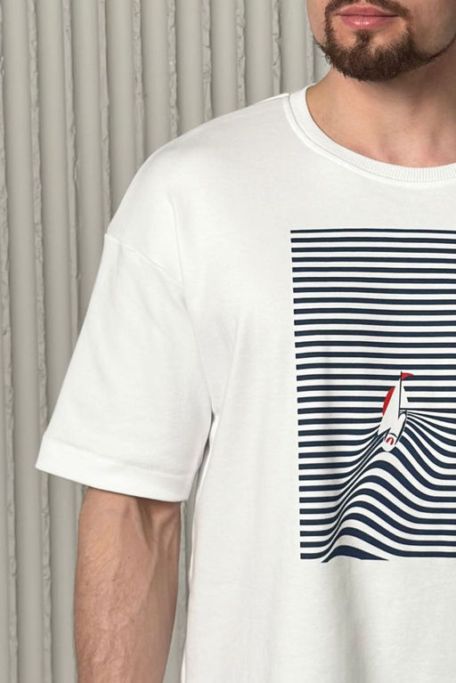 ФУТБОЛКА МУЖСКАЯ арт. 1900M-20295.1F-921.1013 - Almando melado фото 3