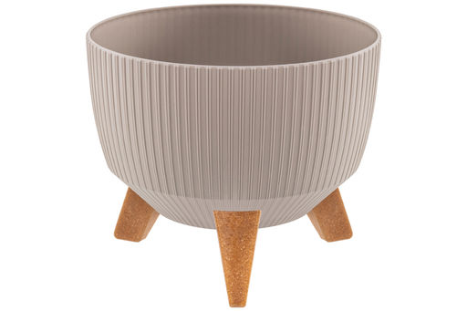 Кашпо 5,4 л 24*24*20 см Винто темно-бежевый (модель 660) - Elan gallery фото 5
