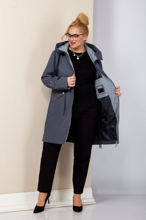 Плащ SHETTI 2188 графит