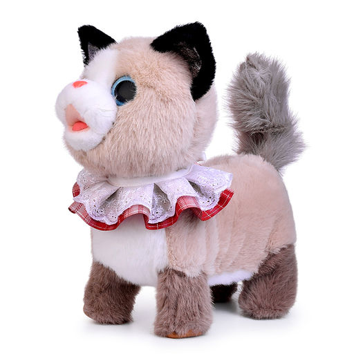 Кошка "Мила" (ходит, поет, облизывает, повторяет) в пакете