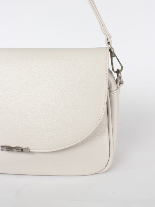 Сумка женская искусственная кожа GT-L 63663-L 815-601, 1отд+еврокарм, плечевой ремень, св.серый SALE 260922 - Adelia фото 9