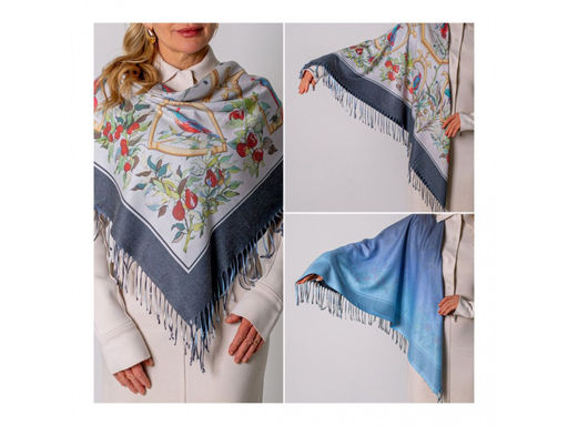 Платок Lanotti двухсторонний /Арт 34