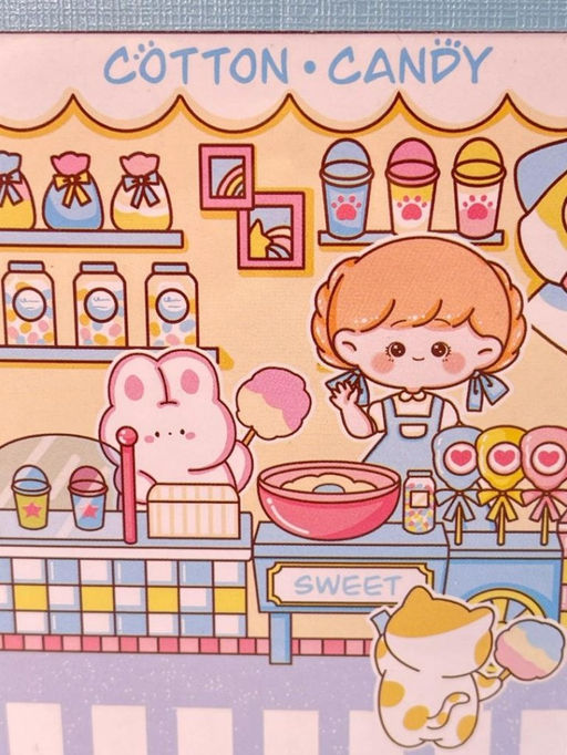 Блокнот отрывной для записей "Lovely stories", blue