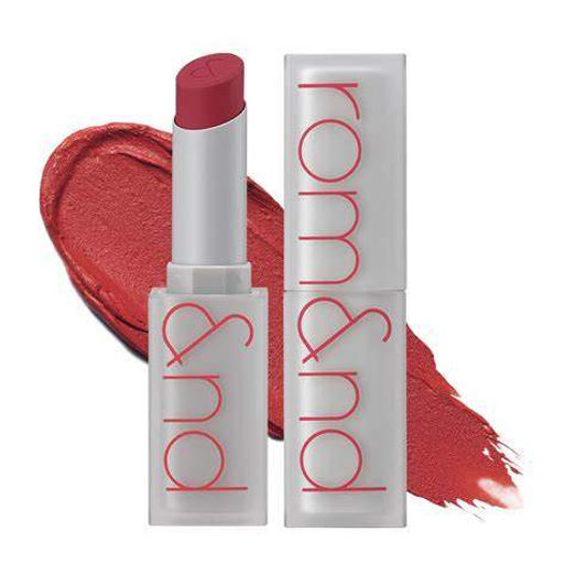 Rom&Nd Zero Matte Lipstick 01 Dusty Pink, 3g - Лёгкая матовая помада для губ