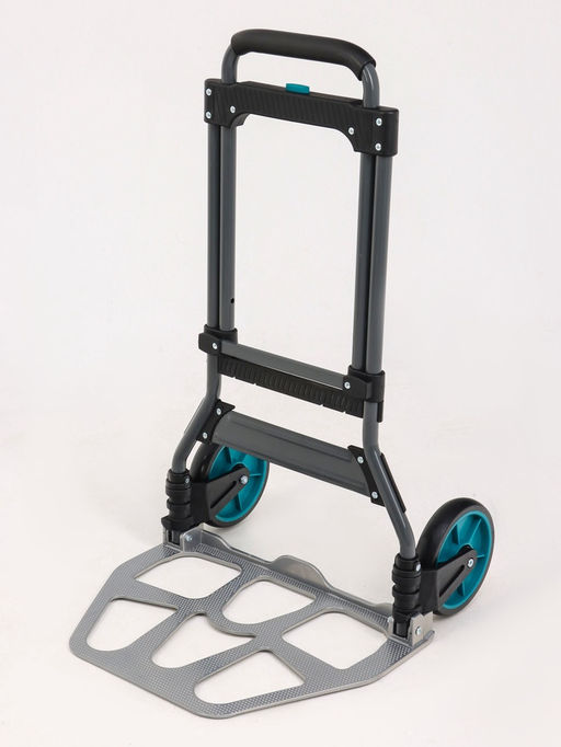 Тележка ручная хозяйственная, двухколёсная, нагрузка до 100 кг, складная, грузовая, Greengo