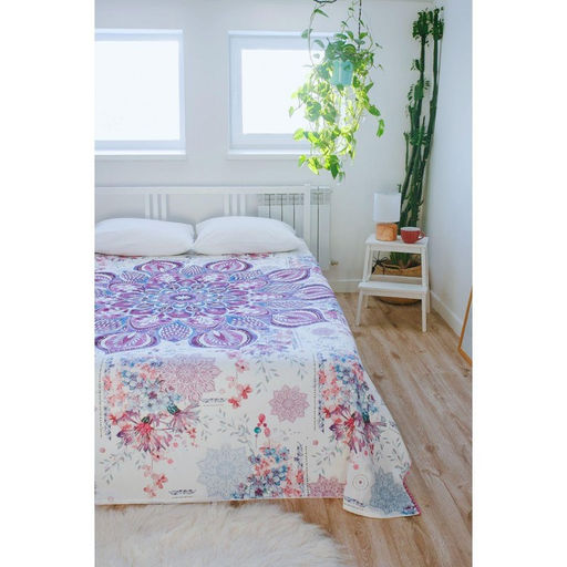 Покрывало Этель Мандала, 200*215 см, хлопок  фото 7