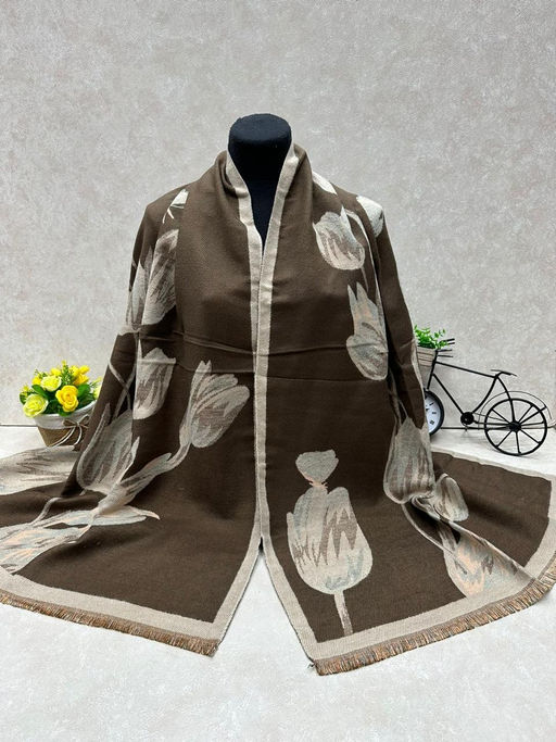 Мягкий палантин из кашемира мультицвет