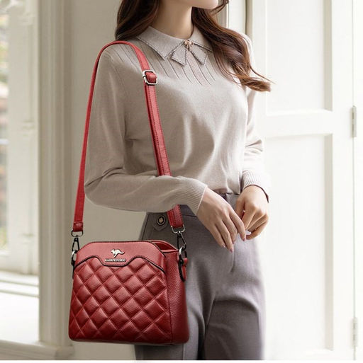 KAIDIFEINIROO Сумка женская с двумя ремнями 8685 фото 2