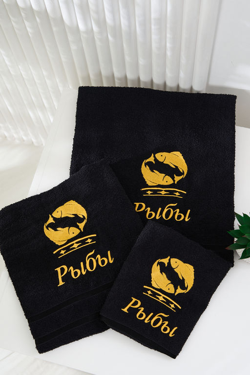 14418/10 Знаки зодиака полотенце махровое плотность 350гр