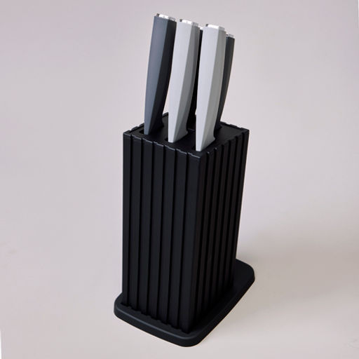 Набор ножей на пластиковой подставке, 6 предметов 911-747