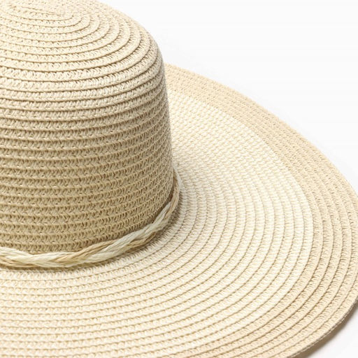 Шляпа женская MINAKU, цв. бежевый, р-р 58  фото 6