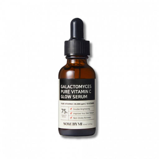 Some By Mi Galactomyces Pure Vitamin C Glow Serum, 30ml - Осветляющая сыворотка с витамином С