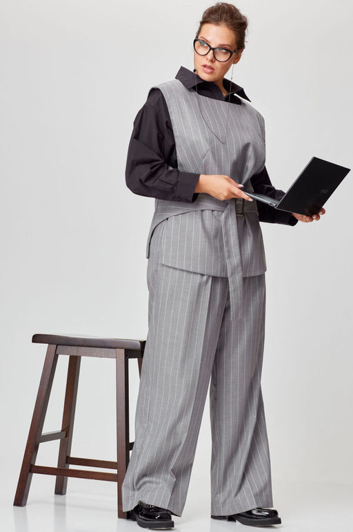 Платье SOVA 11216S-Р темно-синий - Mira fashion фото 449