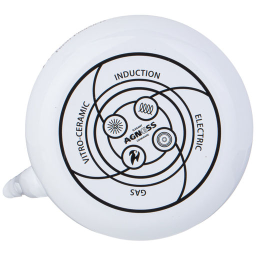 Чайник Agness Family Farm эмалированный 1,3 л индукционное дно фото 5